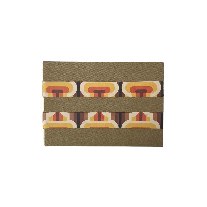 Carnet A6 horizontal années 70