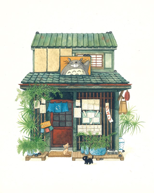 Illustration "A Love Story" 21X30cm