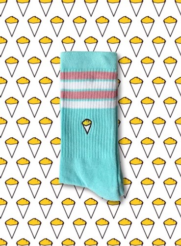 Chaussettes sport frites CELESTINE