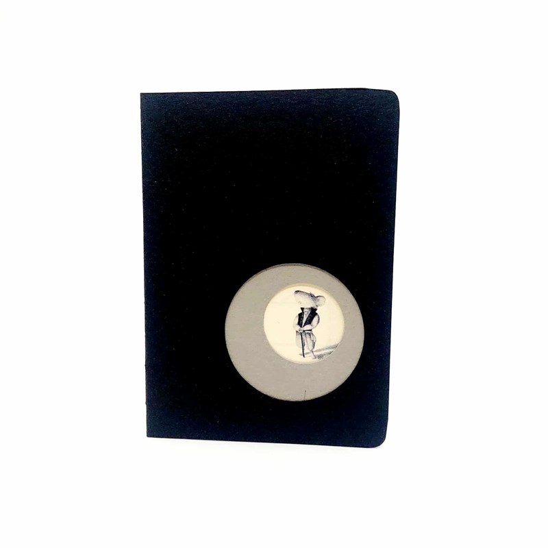 Agenda noir"Souris" A6