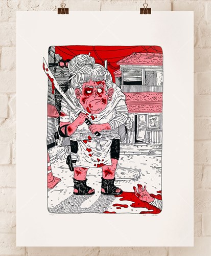 Kagami - Sérigraphie