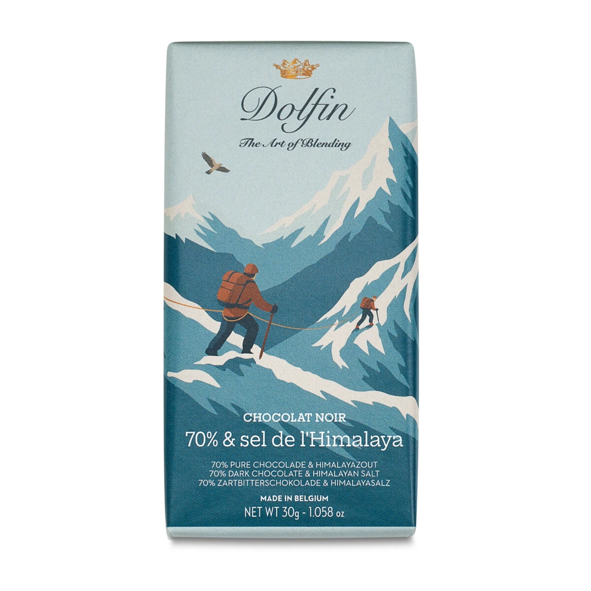 Chocolat noir - 70% sel de l'Himalaya VINTAGE WINTER COLLECTION 30gr