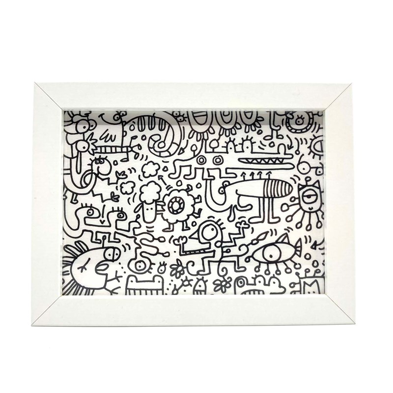 Cadre "Bestioles" Pop'Art