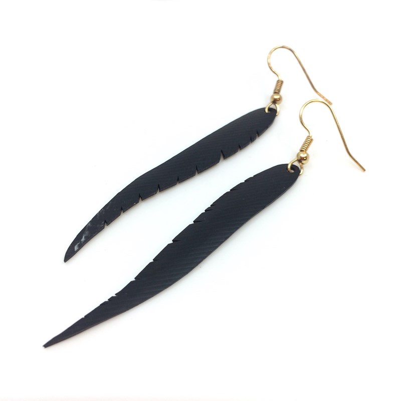 Boucles d'oreilles Plumes