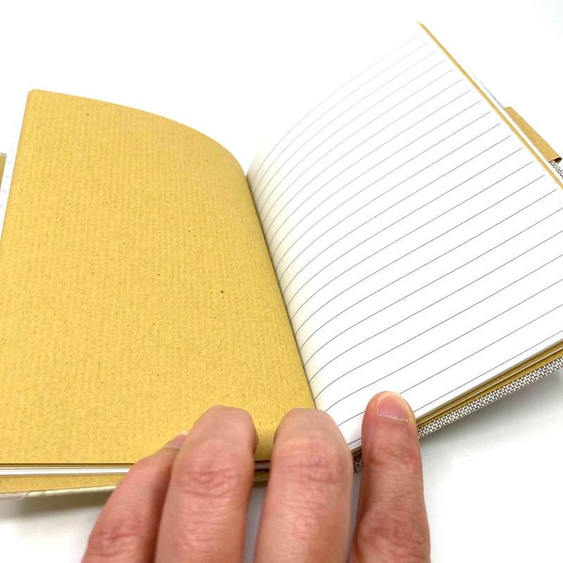 Carnet tissu illustré A6