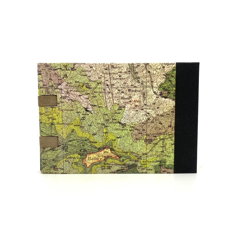 Carnet - 10.5*15 cm - Carte topographique