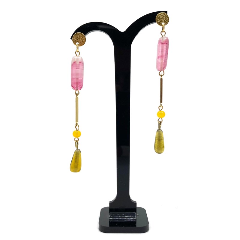 Boucles d'oreilles Upcycling