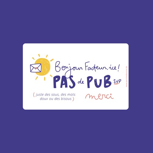 Stickers "Bonjour Facteur.ice"