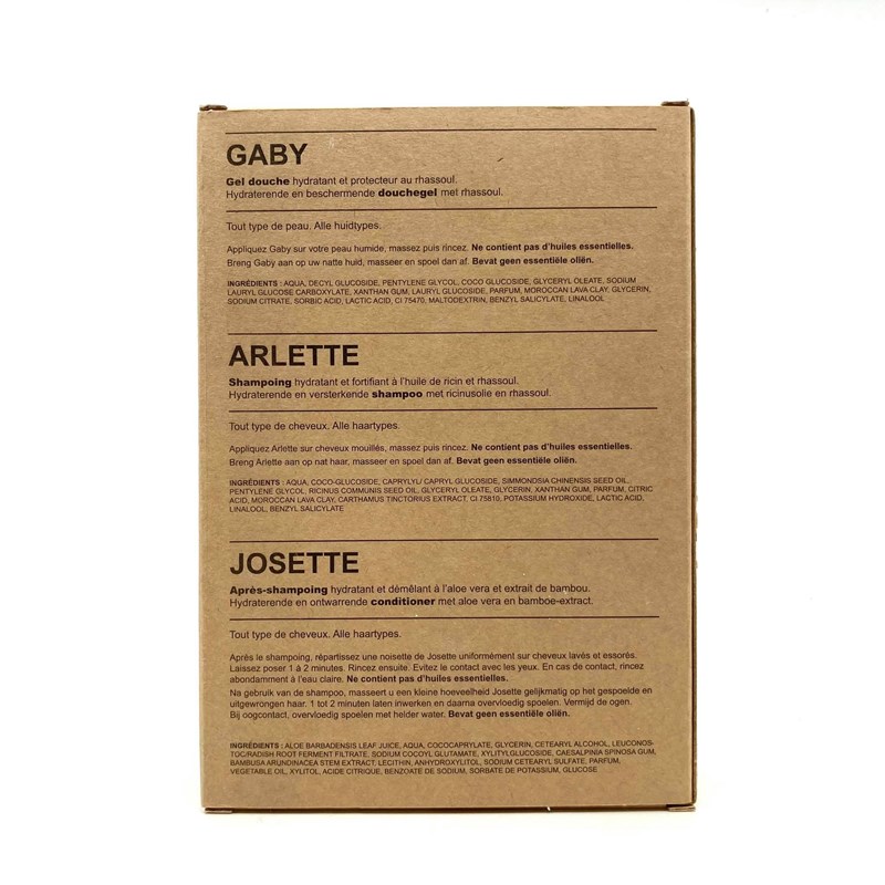 COFFRET BAIN ET DOUCHE 3x200ml