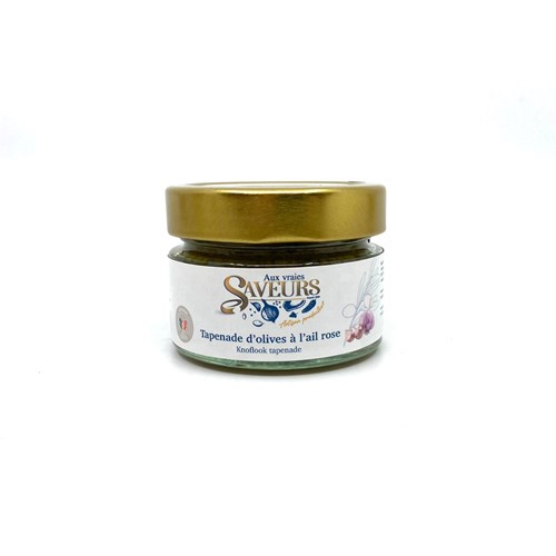 Tapenade d’olives vertes et ail rose 110ml