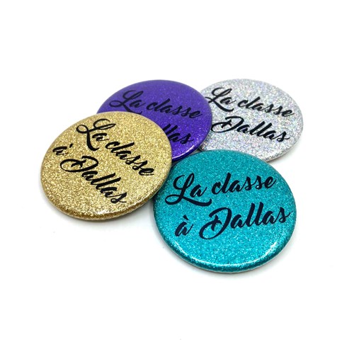 Badge "La classe à Dallas"