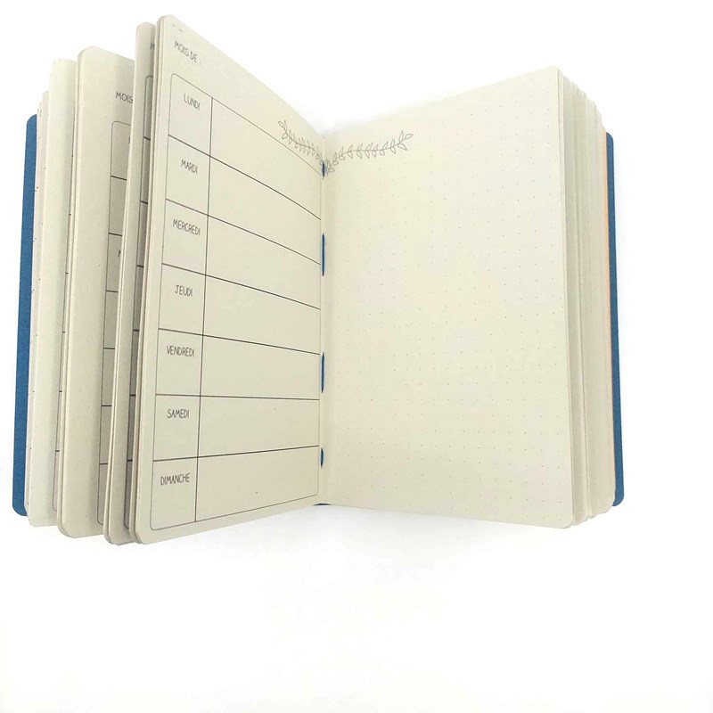 Agenda bleu "Souris" A6