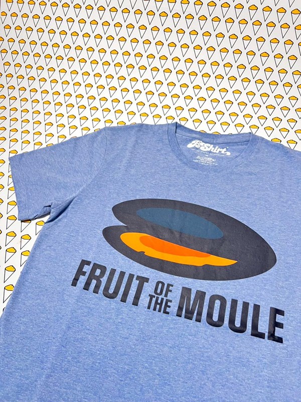 T-shirt "Fruit of the moule" bleu