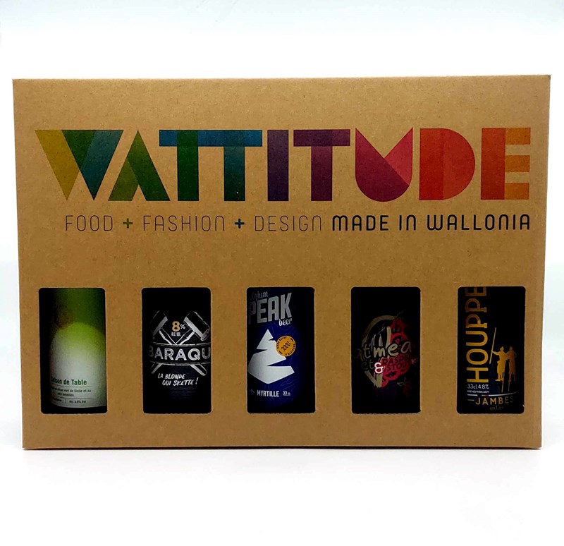 COFFRET 5 BIÈRES WALLONNES