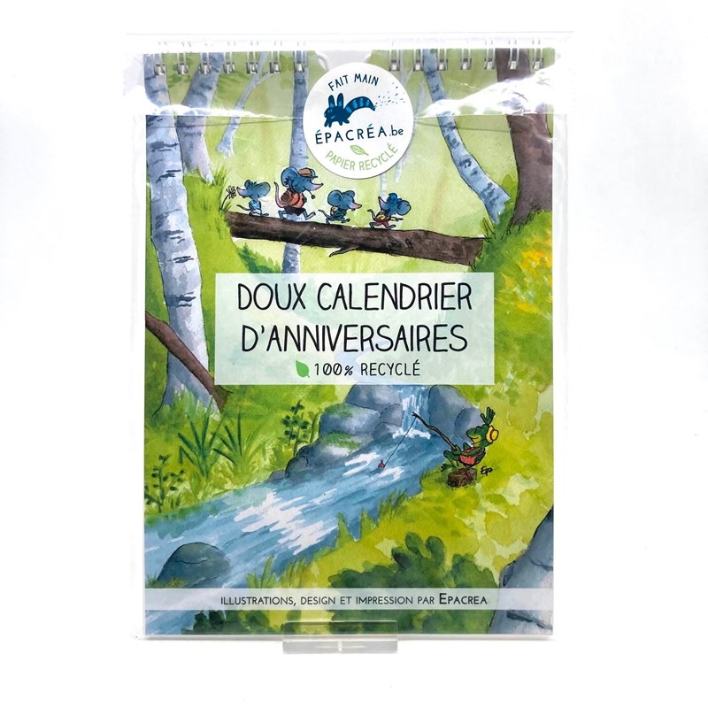 Doux calendrier d'anniversaires