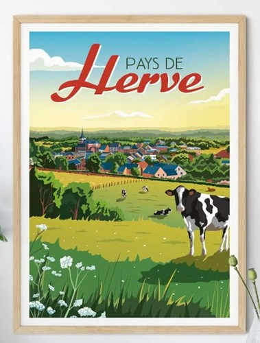 Affiche Illustration Originale “Herve” 50*70cm