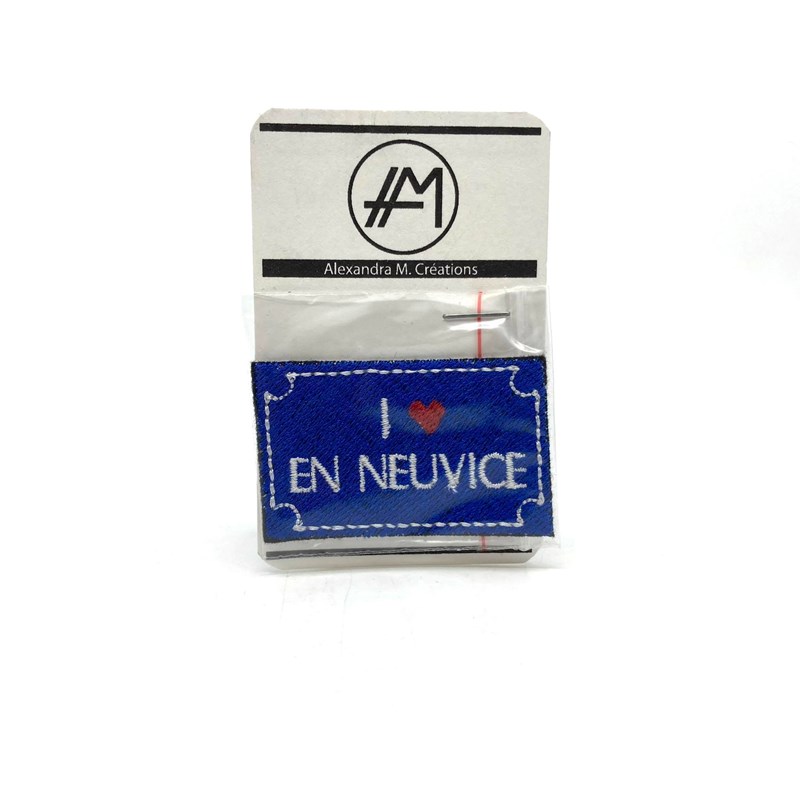 Patch thermocollant plaque "En Neuvice"
