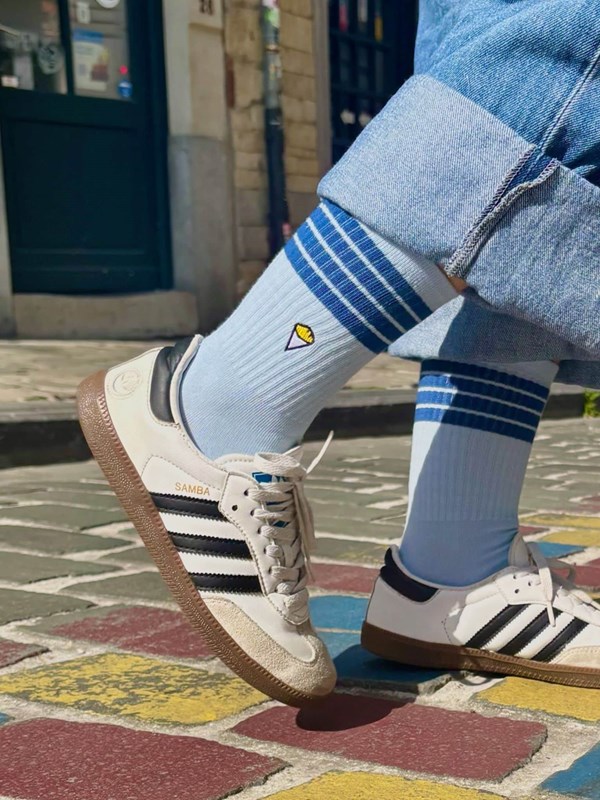 Chaussettes sport frites CLOTILDA