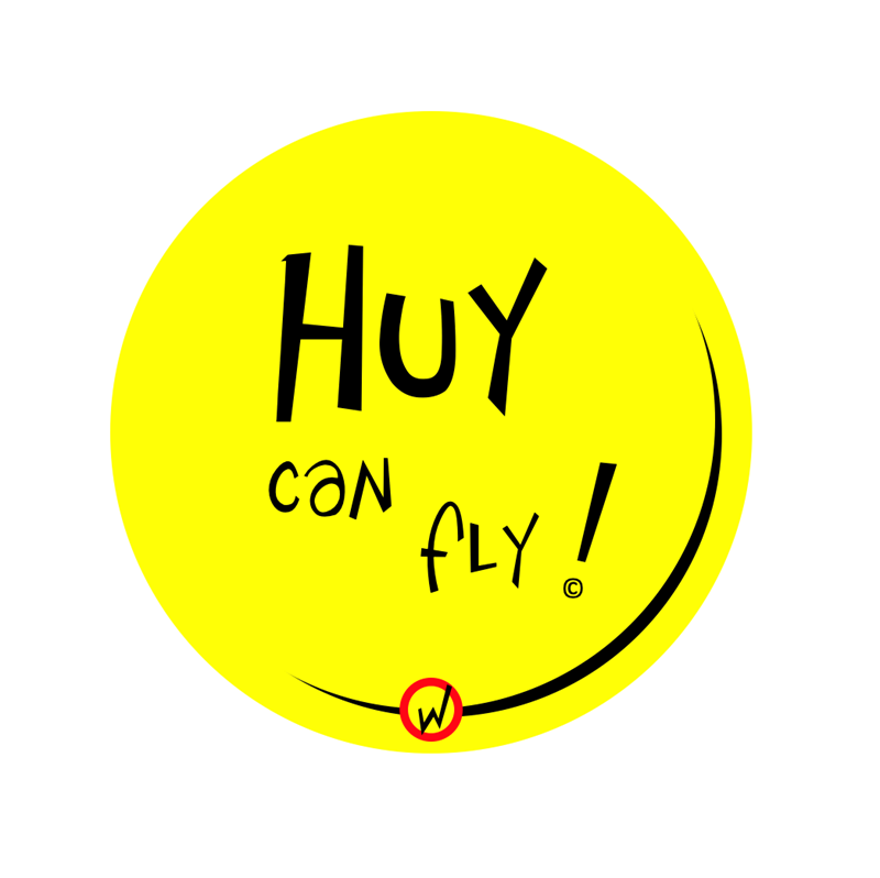 Magnet-décapsuleur "HUY can fly !"