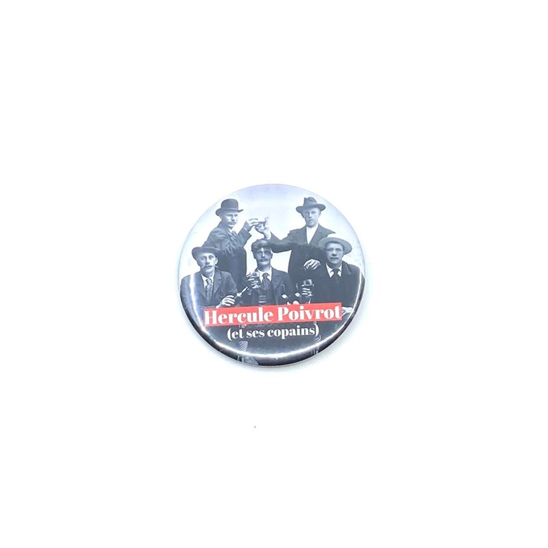 Badge "Hercule Poivrot (et ses copains)"