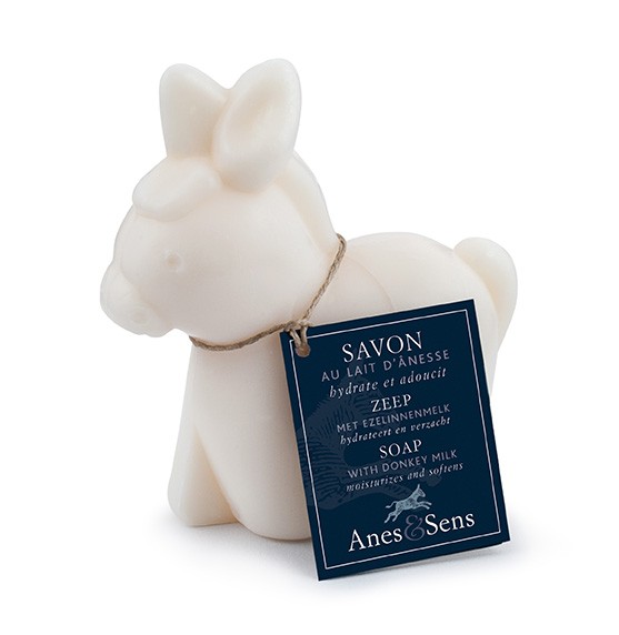Savon moulé en forme d'âne