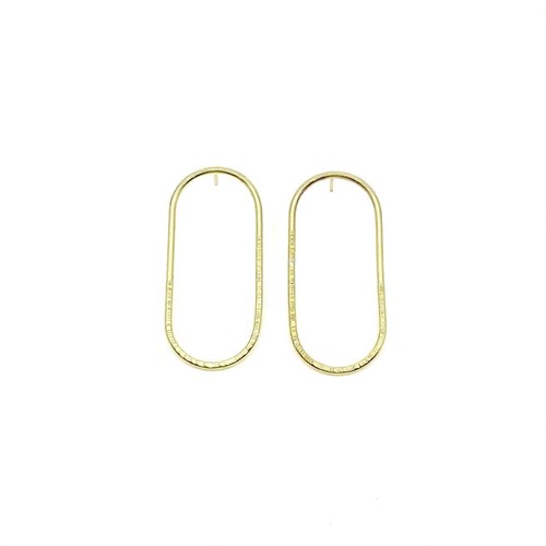 Boucles d'oreilles laiton 5.46