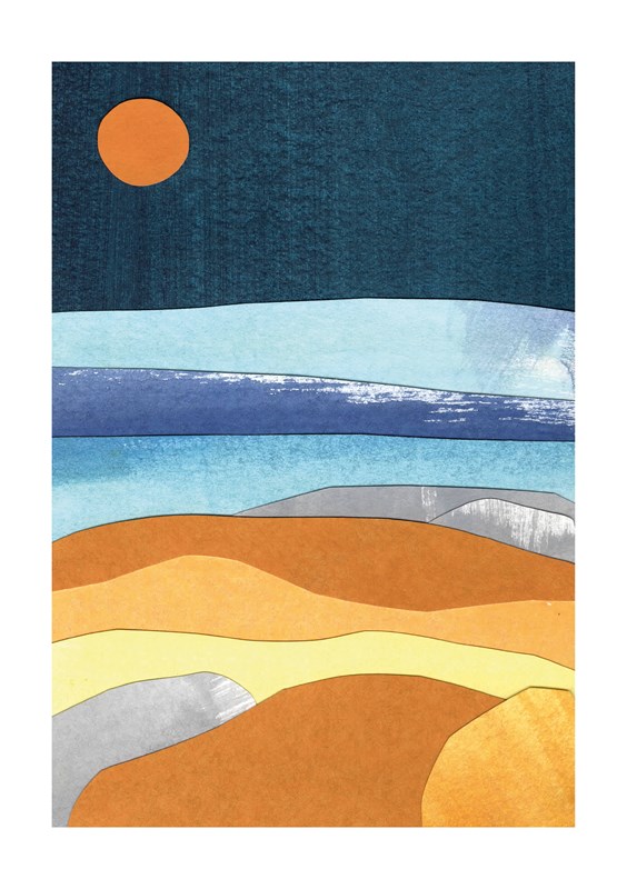 Carte postale "Mer"