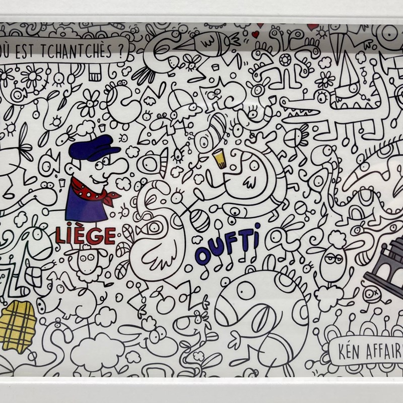 Cadre "Où est Tchantchès? Kèn affaire à Lîdje"