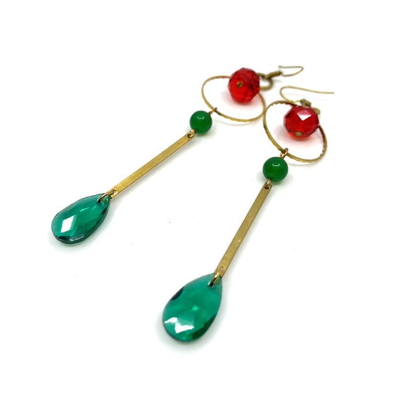 Boucles d'oreilles Upcycling