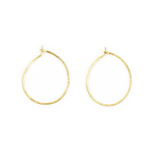 Boucles d'oreilles laiton 5.37