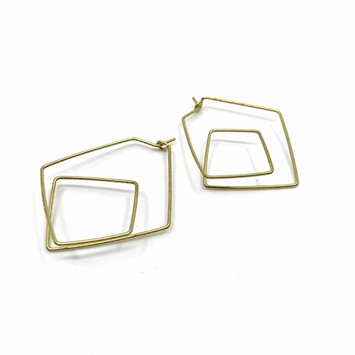 Boucles d'oreilles laiton 5.87