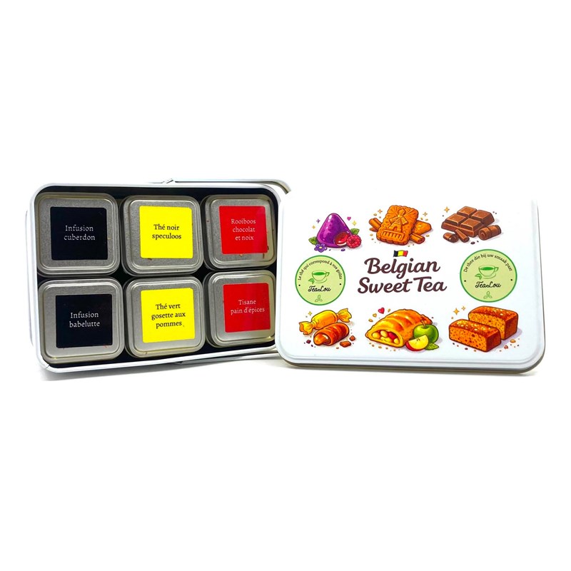 Coffret découverte "Belgian sweet tea"