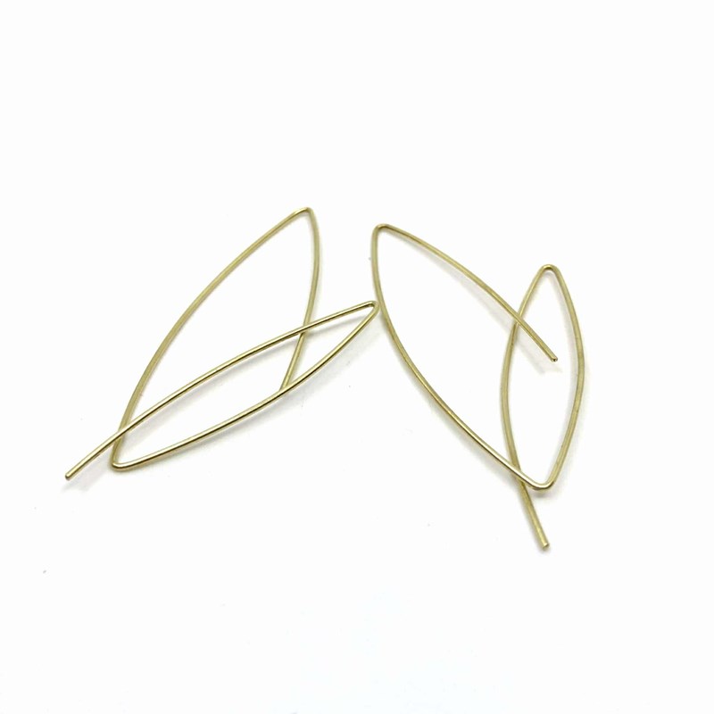 Boucles d'oreilles laiton 5.82