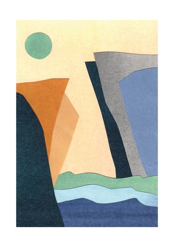 Carte postale "Falaises"