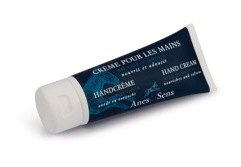 Crème pour les mains au lait d'ânesse - peaux sèches