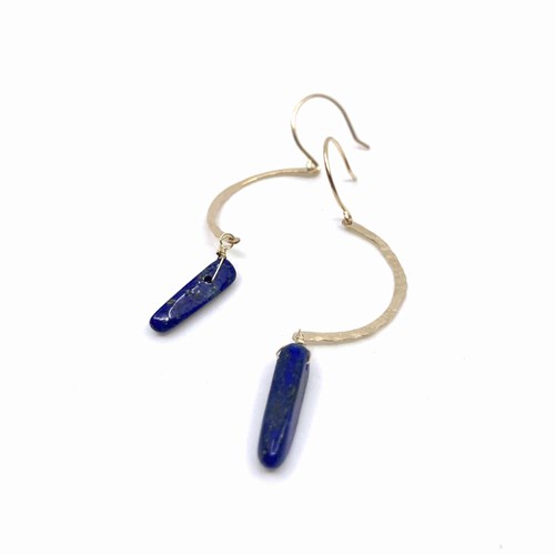 Boucles d'oreilles - lapis lazulis