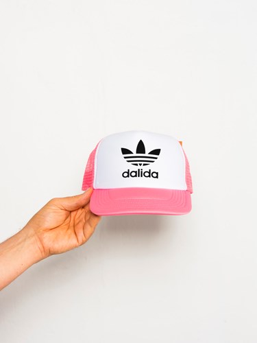 Casquette truck Dalida - rose fluo