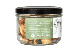 Noix de cajou ail, basilic, olive