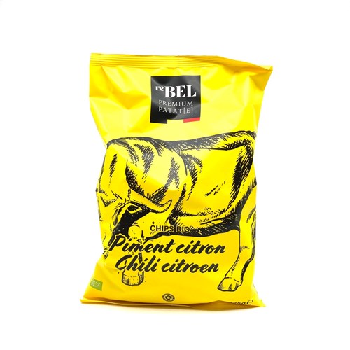 Chips BIO piment citron ReBEL 125gr