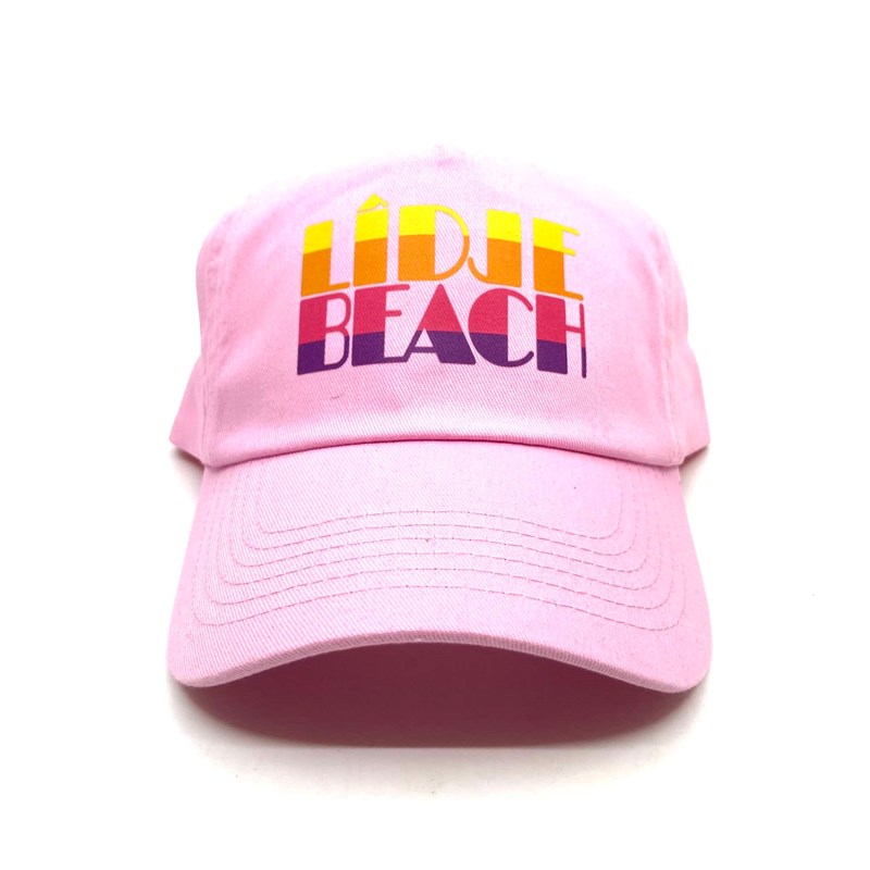 Casquette rose "Lîdje Beach"