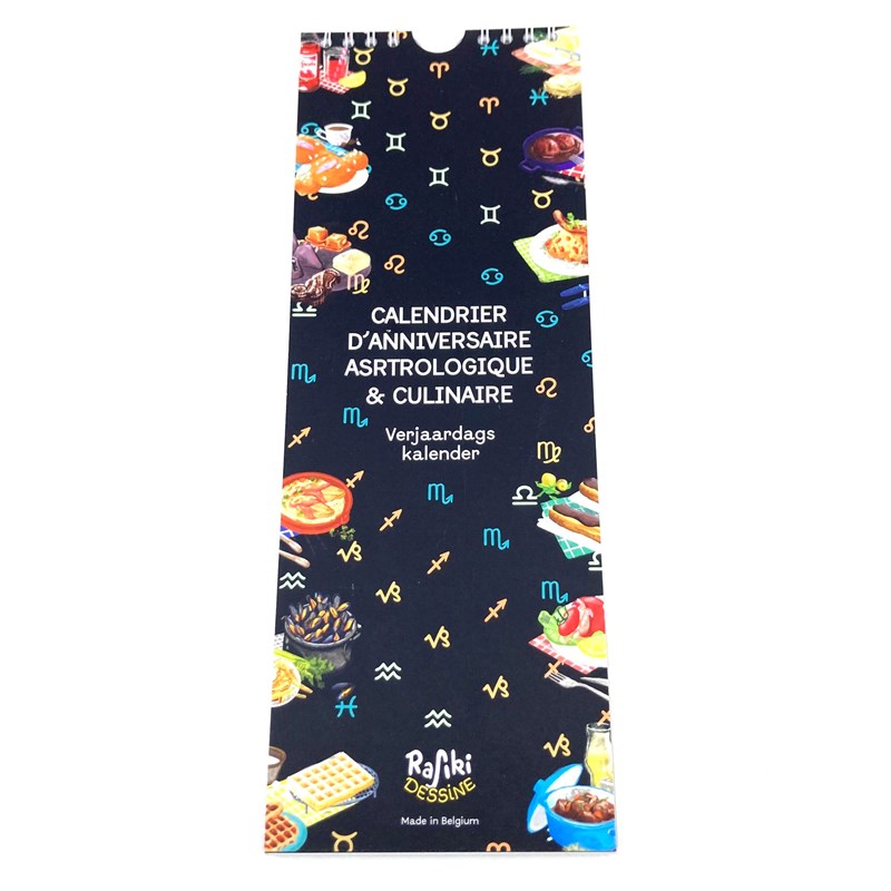 Calendrier d'anniversaire astrologique et culinaire