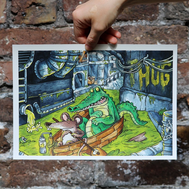 Vivons cachés - Print