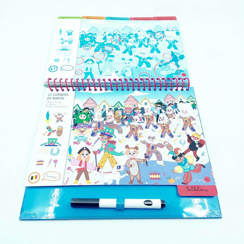 Cherche et trouve en Belgique - plastifié