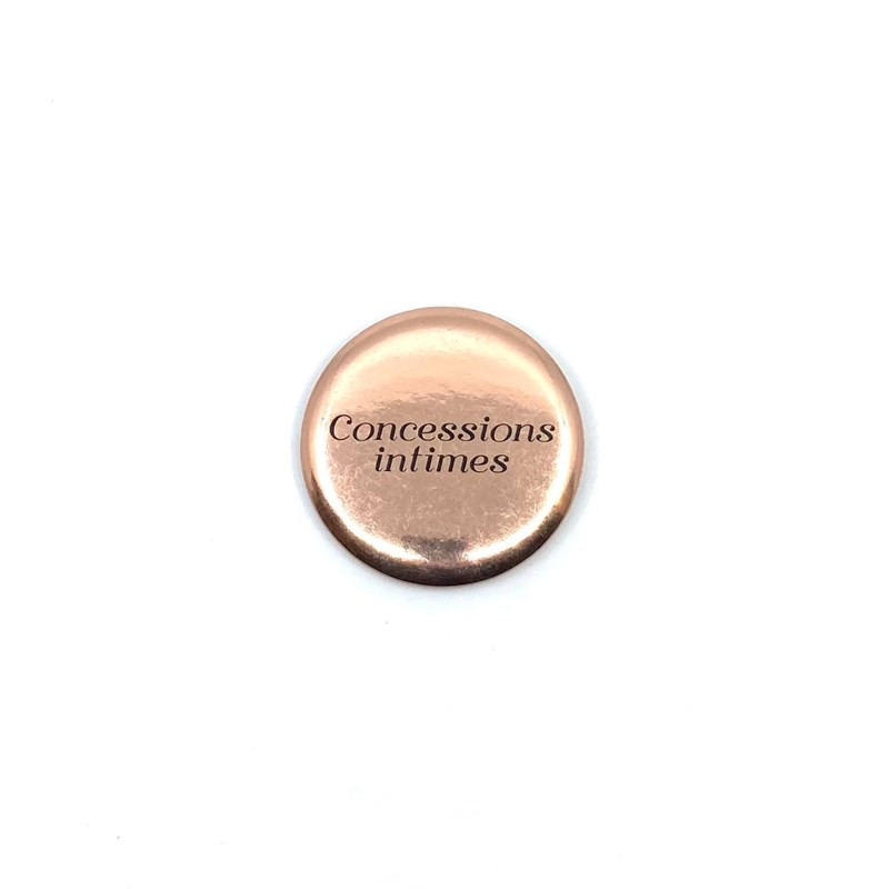 Badge "Concessions intimes"