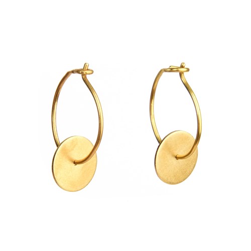 Boucles d'oreilles laiton 5.13