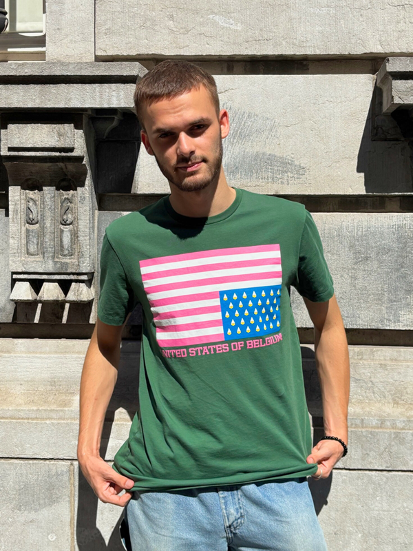 T-shirt "Summer Flag" vert