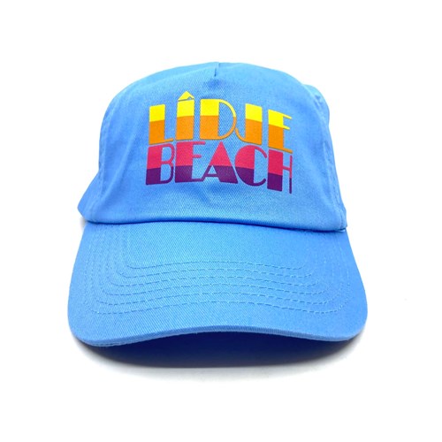 Casquette bleue "Lîdje Beach"