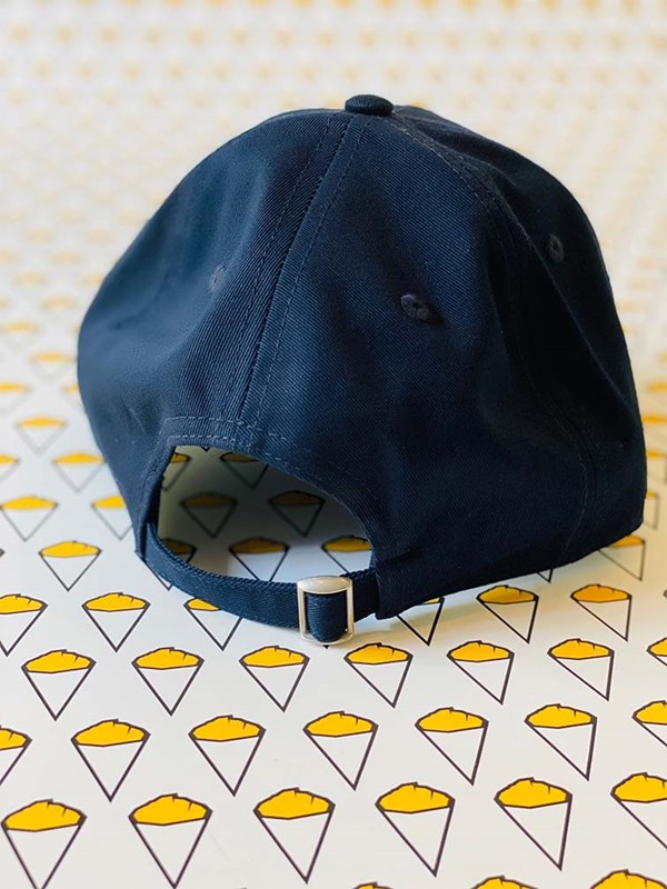 Casquette baseball navy "Back To The Friture"