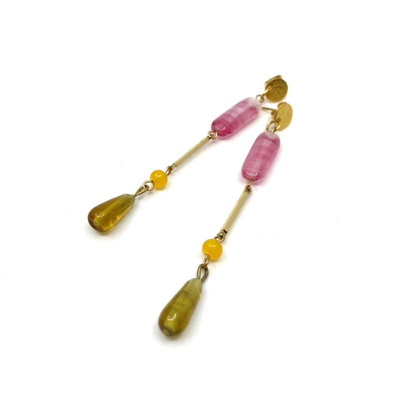 Boucles d'oreilles Upcycling