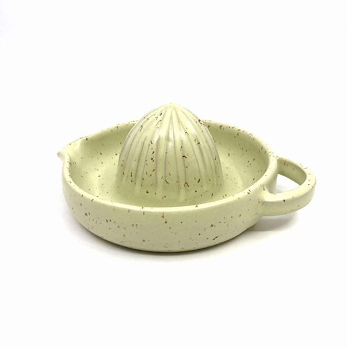 Presse citron - vert clair moucheté -
